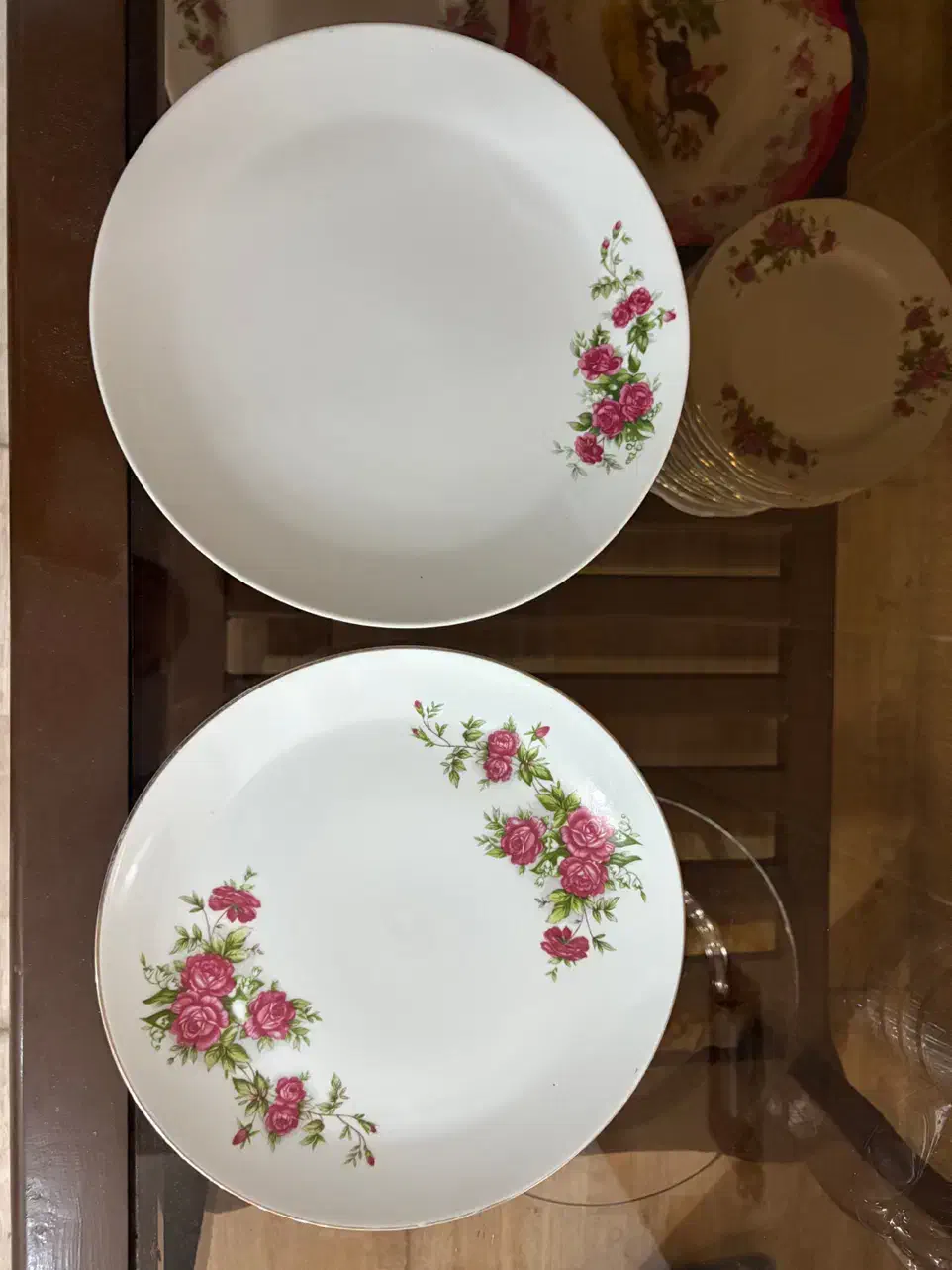 ظروف گل سرخی|ظروف سرو و پذیرایی|دزفول, |دیوار