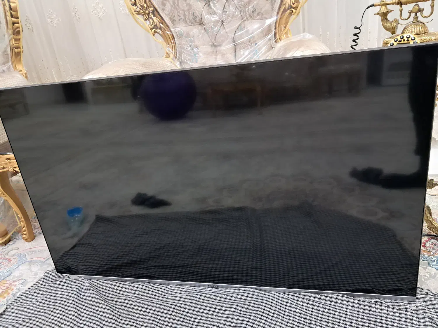 تلویزیون ۵۵اینچ الیو|تلویزیون و پروژکتور|قائن, |دیوار