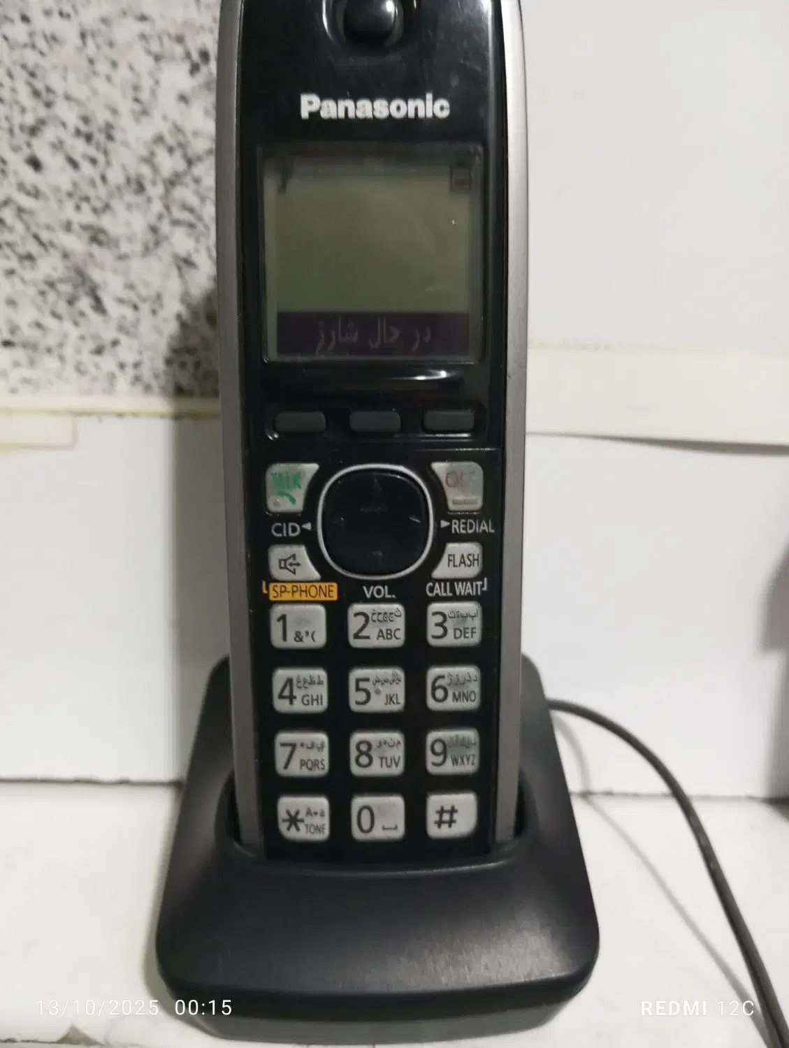 تلفن بی سیم پاناسونیک|تلفن رومیزی|باغستان, |دیوار