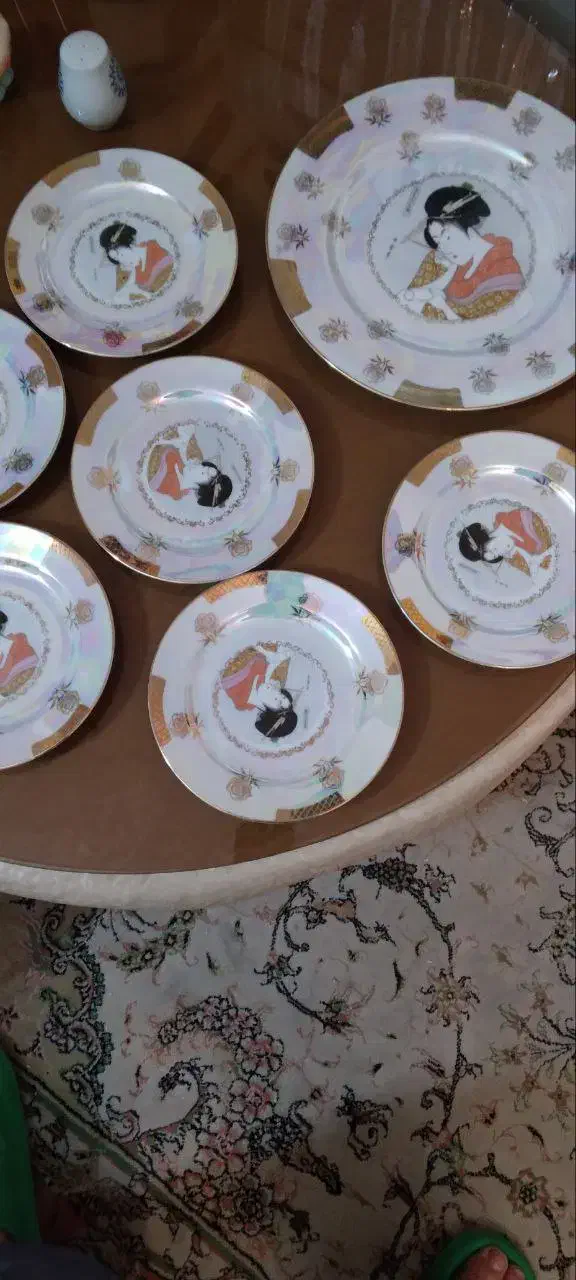 ظروف قدیمی هفت رنگ|کلکسیون اشیاء عتیقه|تهران, مجیدآباد|دیوار