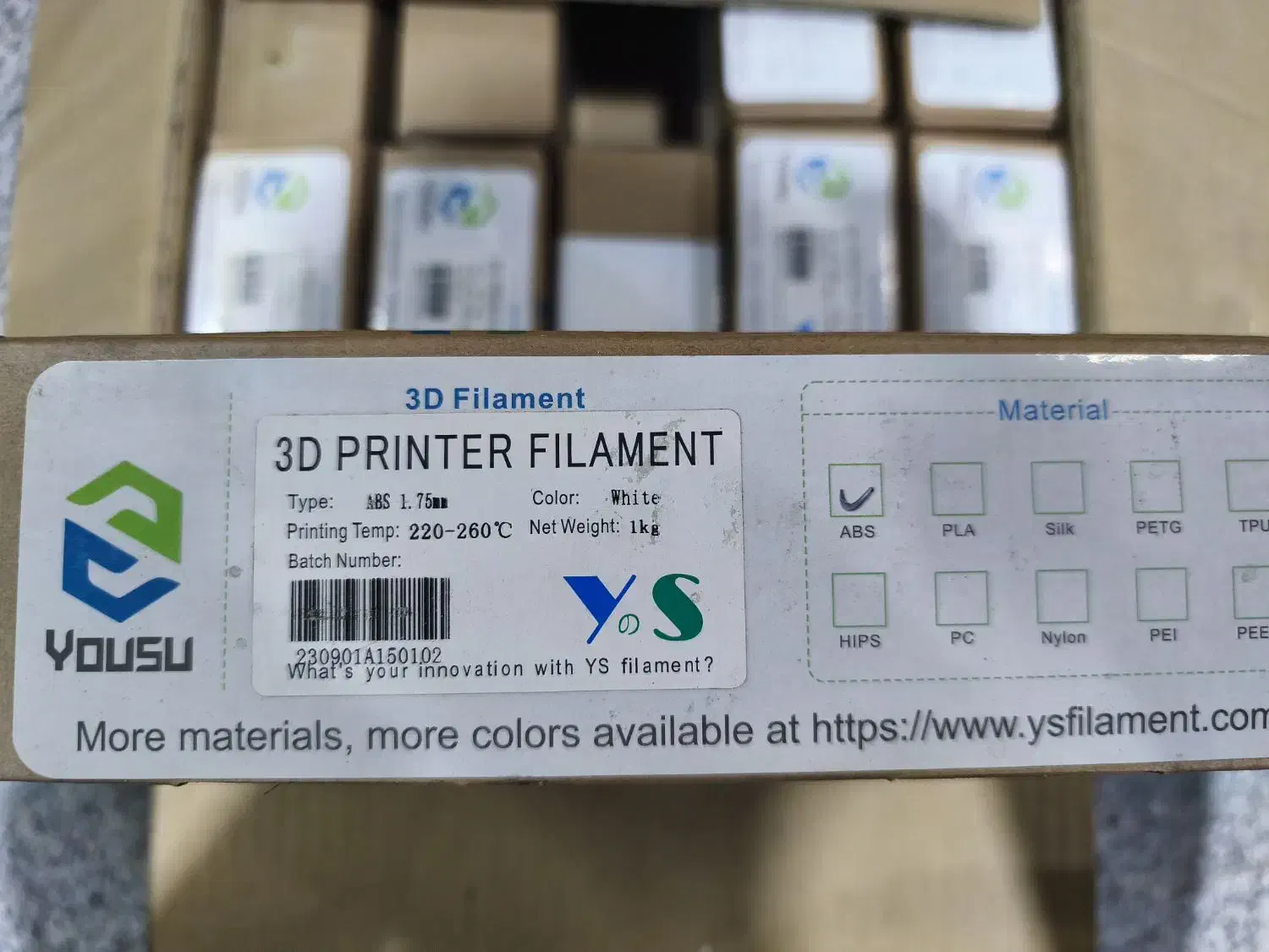 فیلامنت ABS سفید YOUSO|فروشگاه و مغازه|تهران, دانشگاه شریف|دیوار