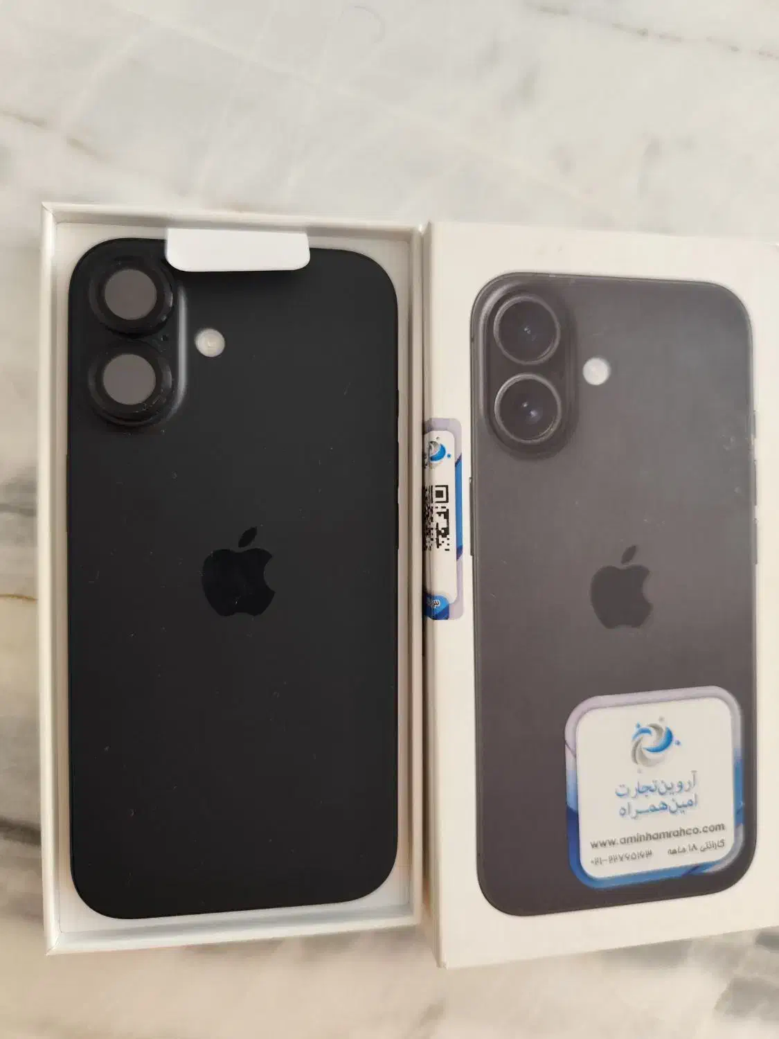 آیفون 16 مشکی خیلی سالم و تمیز|موبایل|کرمان, |دیوار