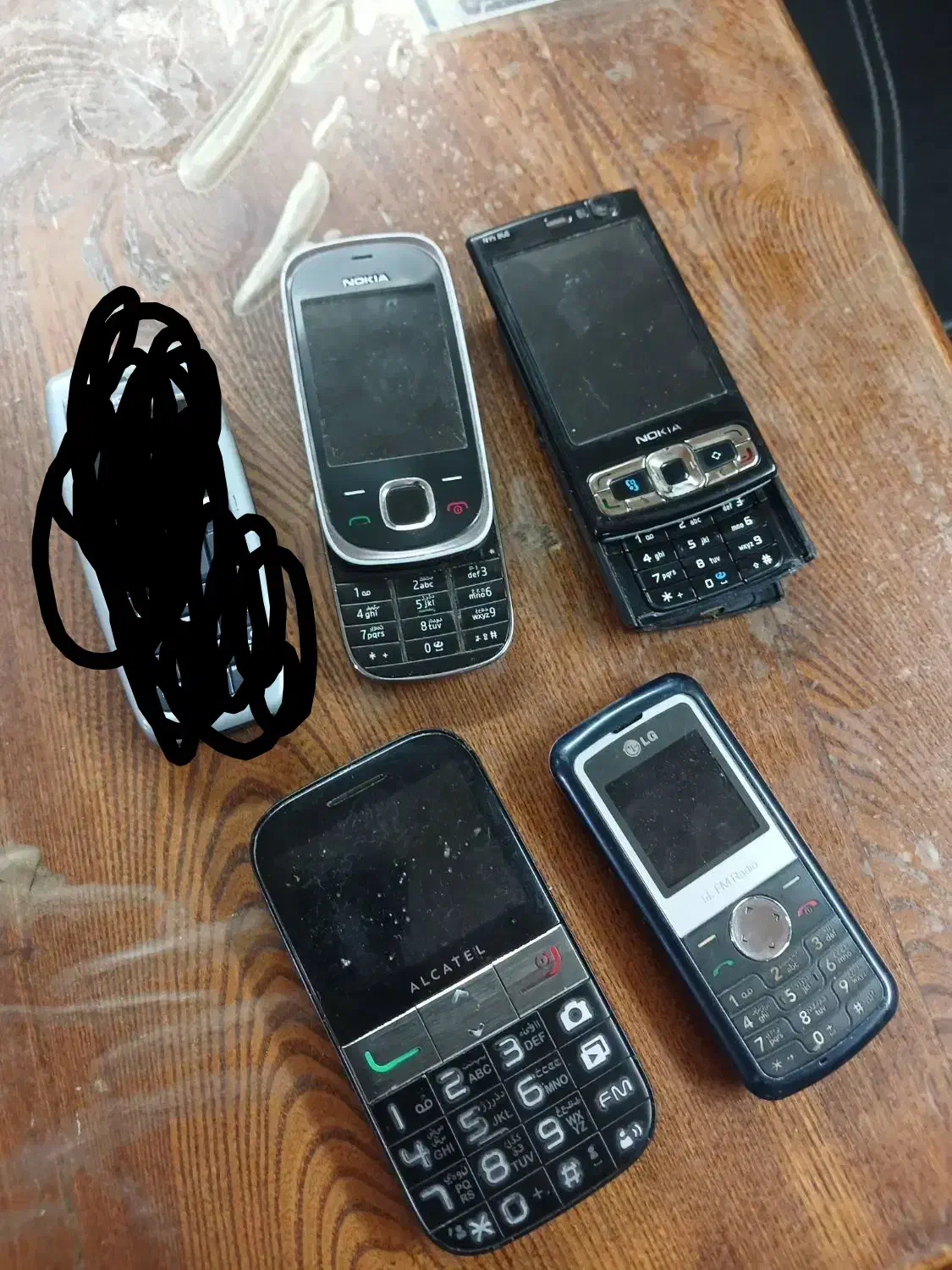 نوکیا قدیمی سالم ریجستر هرکدام 500|موبایل|تهران, کیانشهر|دیوار