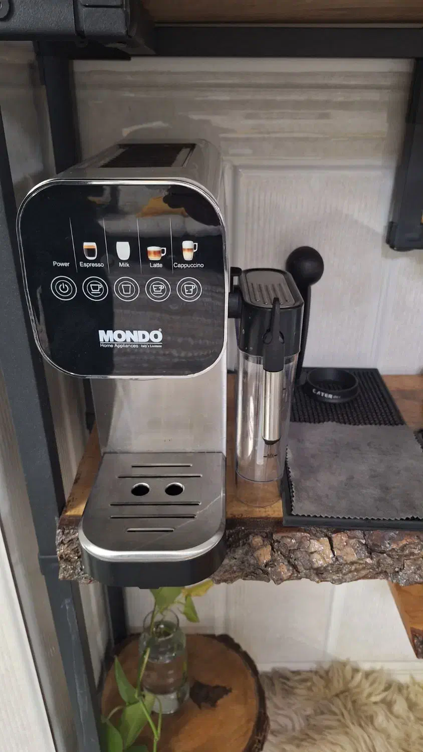 اسپرسوساز و کاپوچینوساز تمام‌اتومات موندوmes55-580|سماور، چای‌ساز، قهوه‌ساز|قم, قلعه عموحسین|دیوار