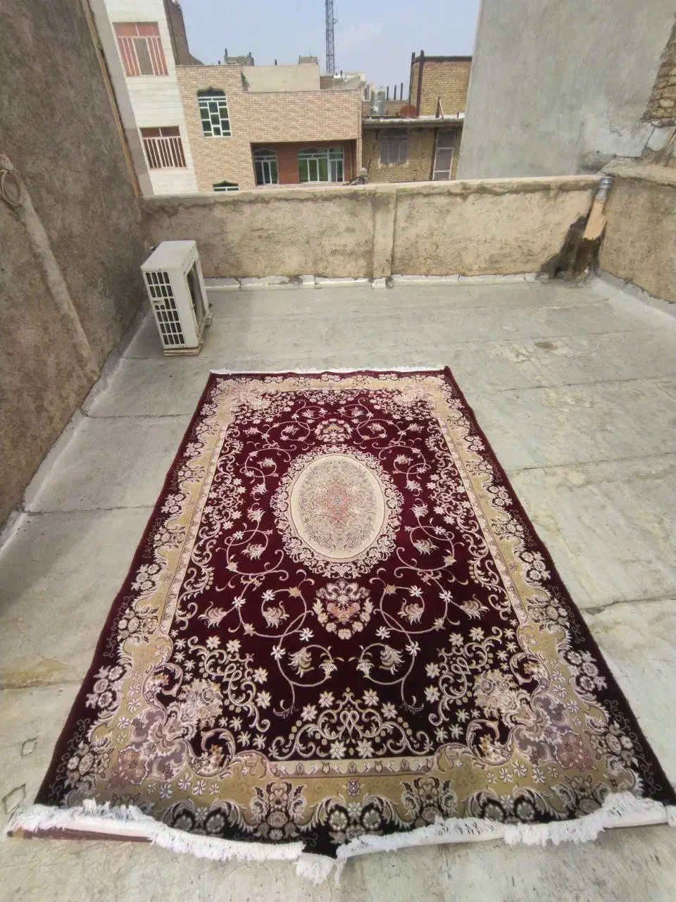 فرش 6 متری با کناره 4.5 متری|فرش|قرچک, شهرک گلها|دیوار