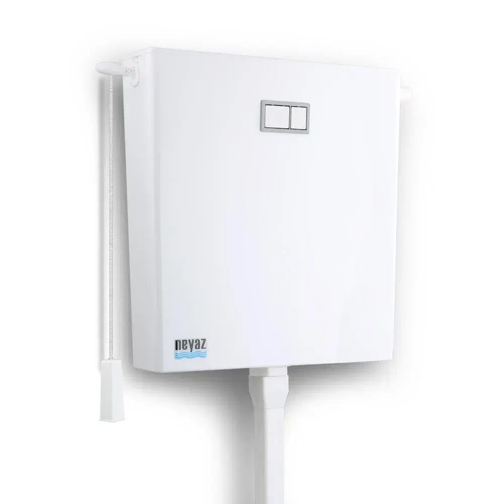 فلاش تانک فوق باریک کتابی دوزمانه|لوازم سرویس بهداشتی|تبریز, |دیوار