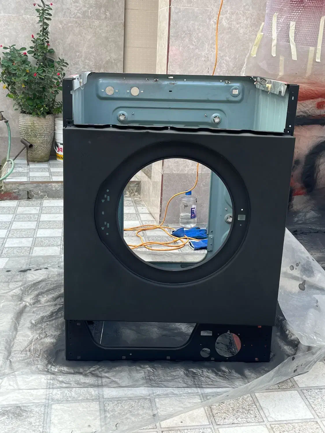 لباسشویی|ماشین لباسشویی و خشککن لباس|رشت, کوی حسینی|دیوار