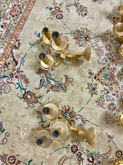 لوستر قدیمی باارزش|لوستر و چراغ آویز|اصفهان, جلفا|دیوار