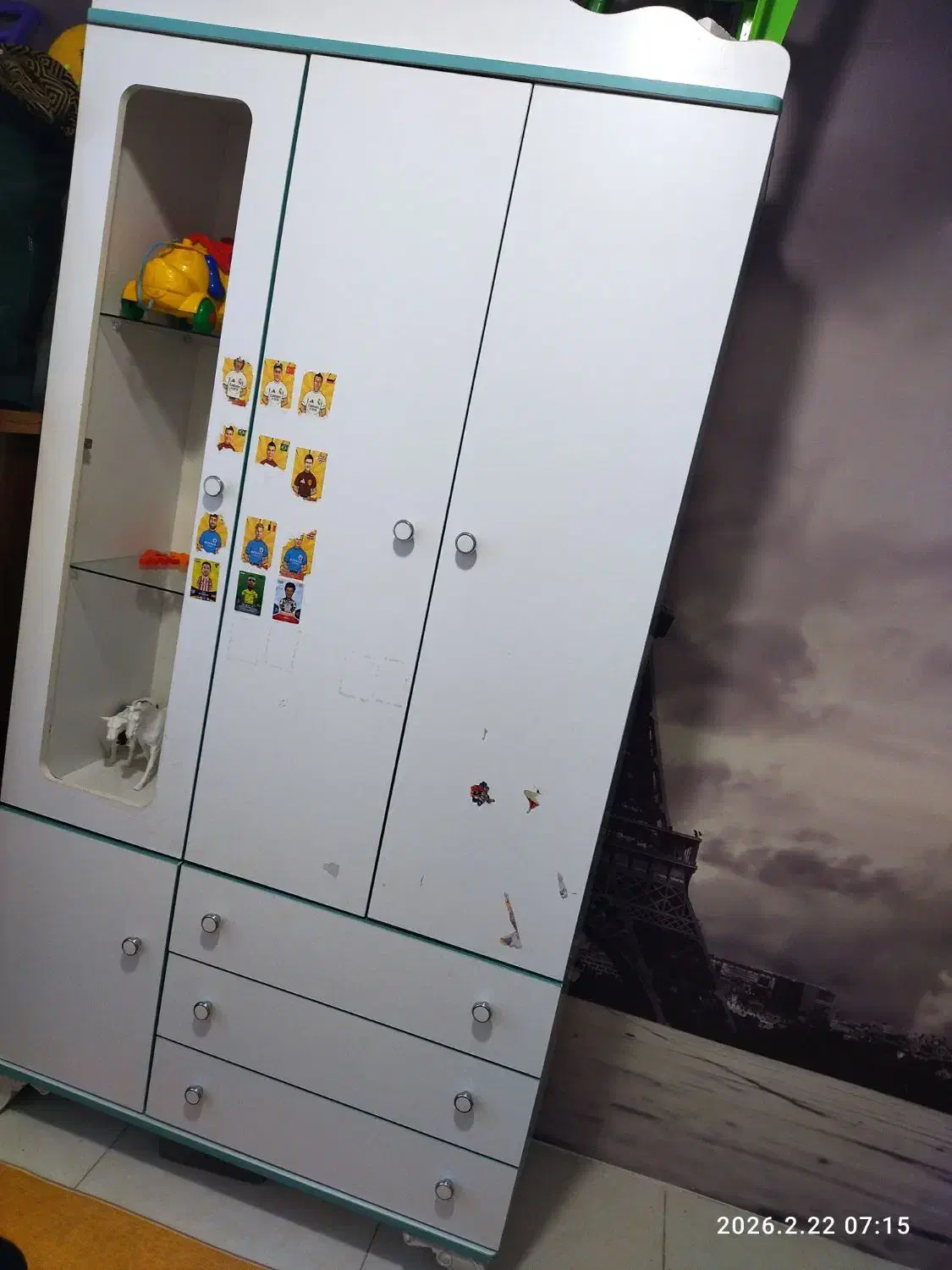 کمدبچه|جاکفشی، کمد، دراور|گلبهار, شهر جدید گلبهار|دیوار