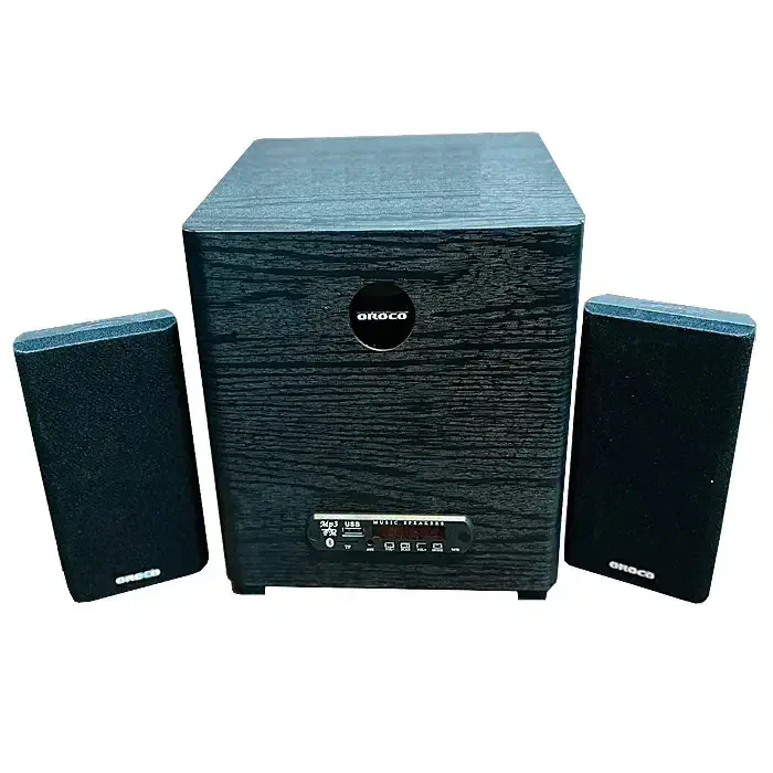 اسپیکر سه تکه بدنه چوبی oroco|صوتی و تصویری|اردبیل, |دیوار