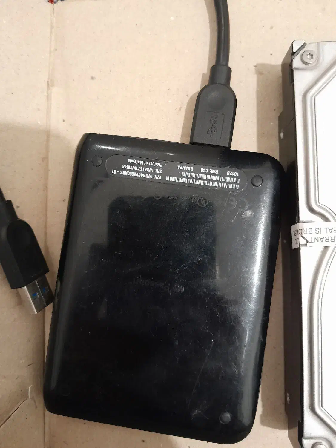 هارد hdd|قطعات و لوازم جانبی رایانه|قم, وادی السلام|دیوار