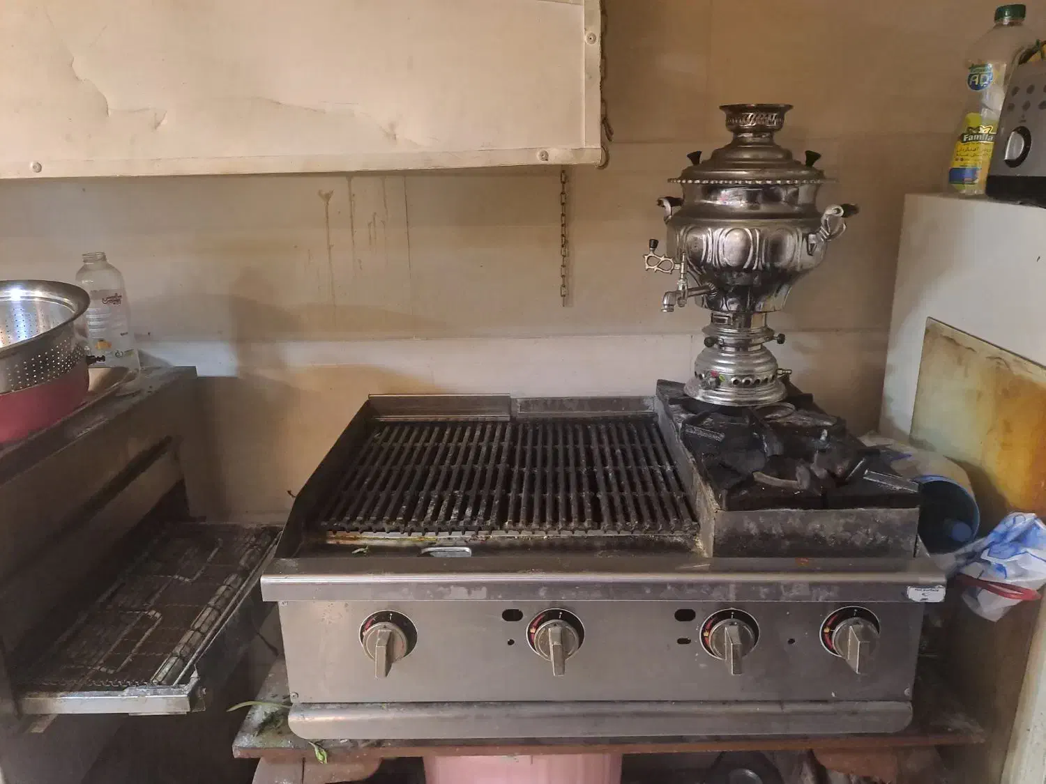 گریل زغالی در حد نو|اجاق گاز و لوازم برقی پختوپز|تبریز, |دیوار