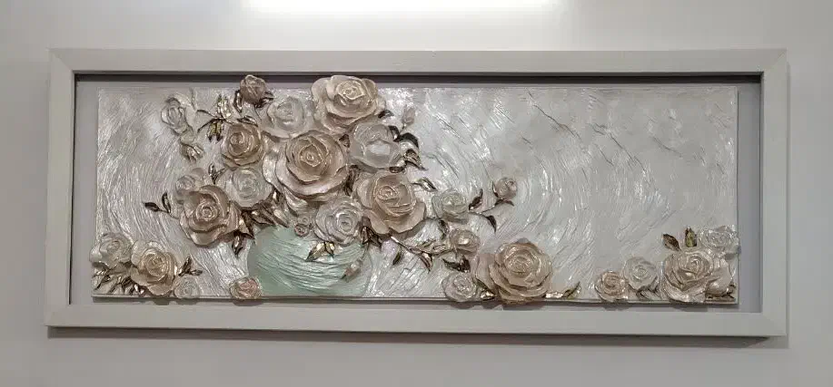 تابلو گل برجسته|تابلو، نقاشی، عکس|تهران, مشیریه|دیوار