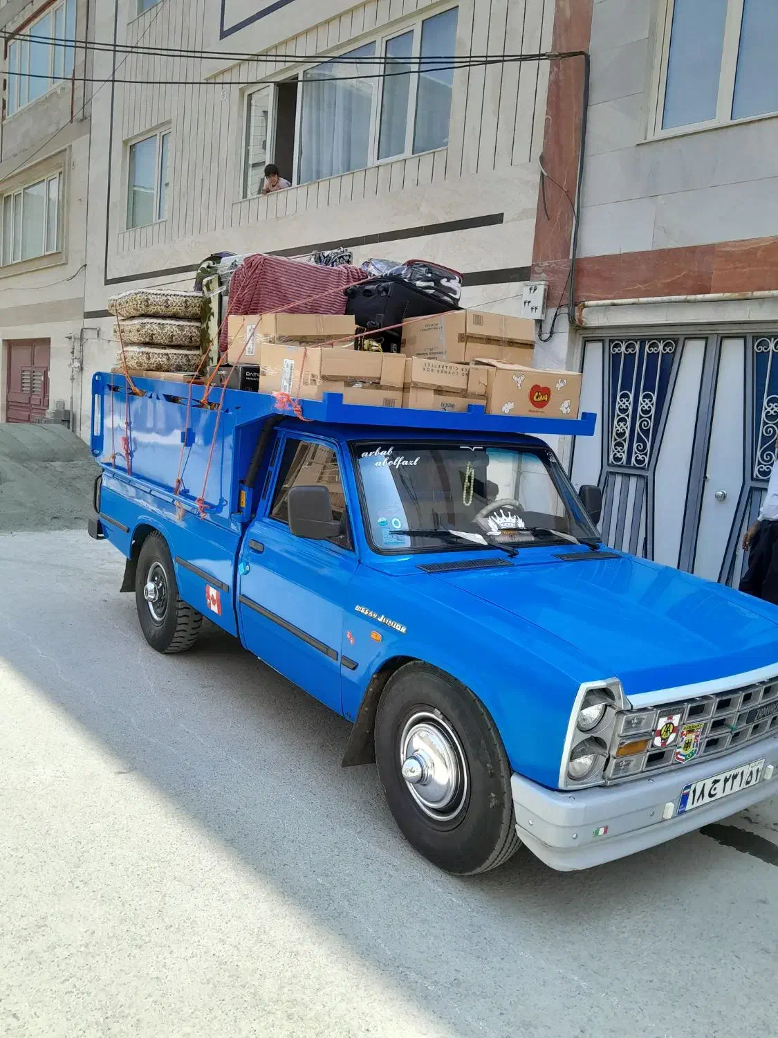 باربری نیسان بار سنه حمل اثاثیه منزل بابسته بندی|خدمات حمل و نقل|سنندج, |دیوار