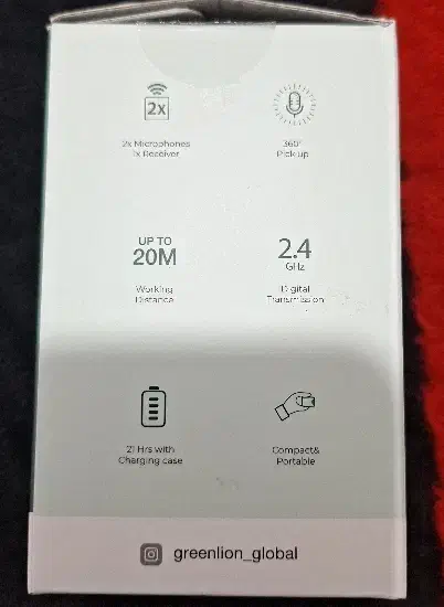 میکروفن گرین لاین سکه ای مدل glm lite|صوتی و تصویری|اهواز, کوی جانبازان(دانش)|دیوار