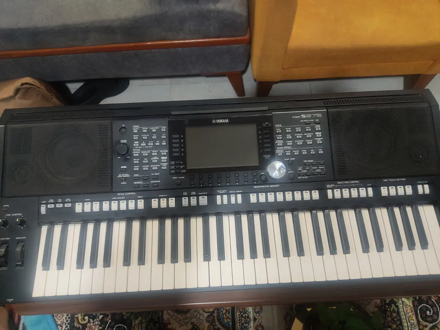 ارگ sx975|پیانو، کیبورد، آکاردئون|سبزوار, شرق کال جنوبی (شمس آبادی)|دیوار