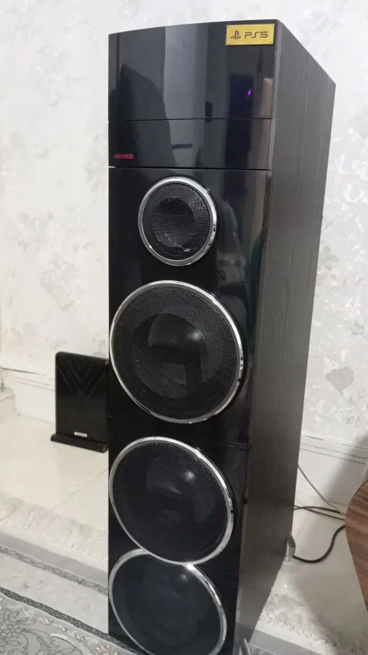 اسپیکر مدل میکرو لاب 2 تیکه|سیستم صوتی خانگی|دلیجان, |دیوار