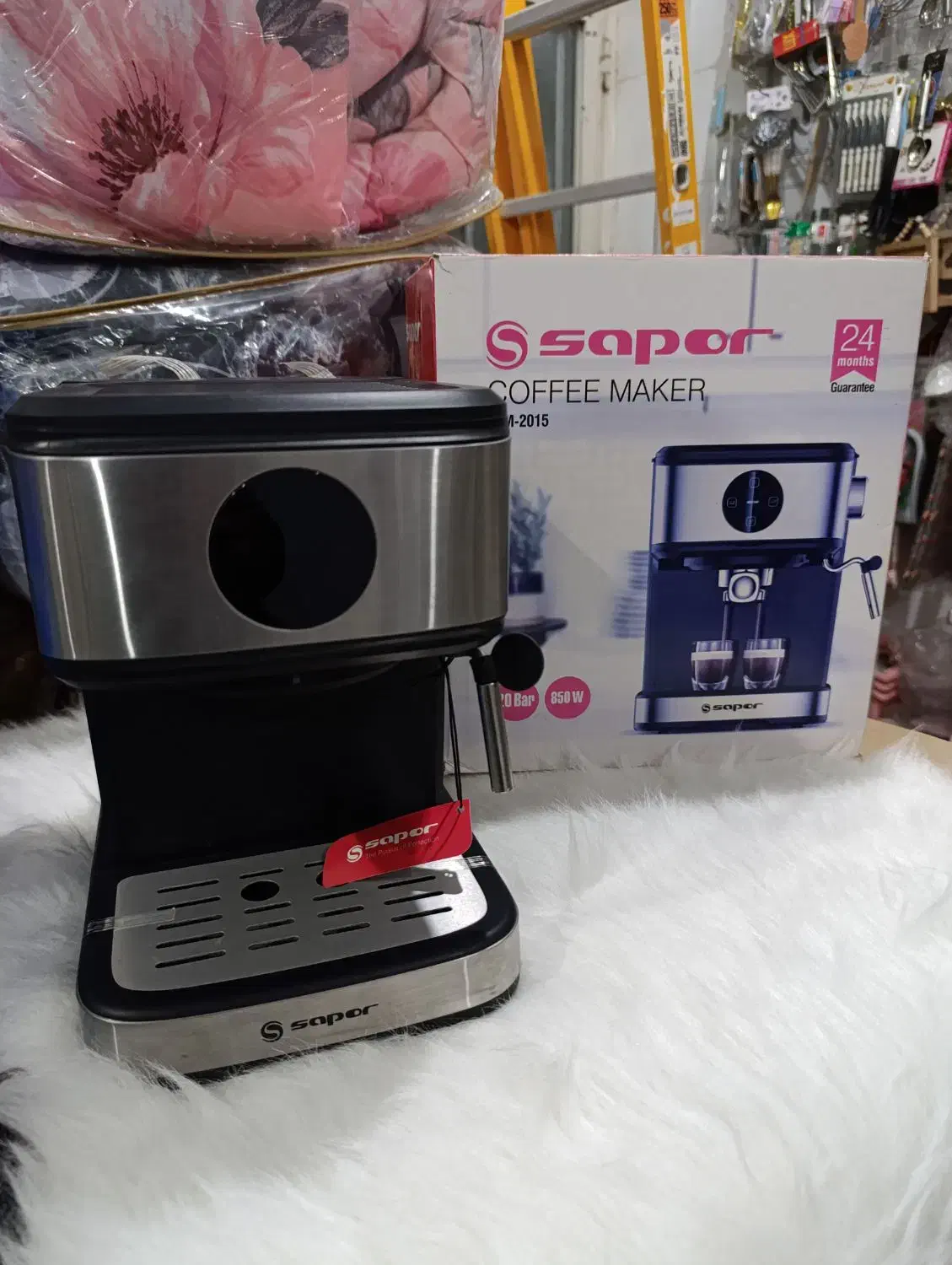 اسپرسو ساز ساپر SEM-2015|سماور، چای‌ساز، قهوه‌ساز|گنبد کاووس, |دیوار