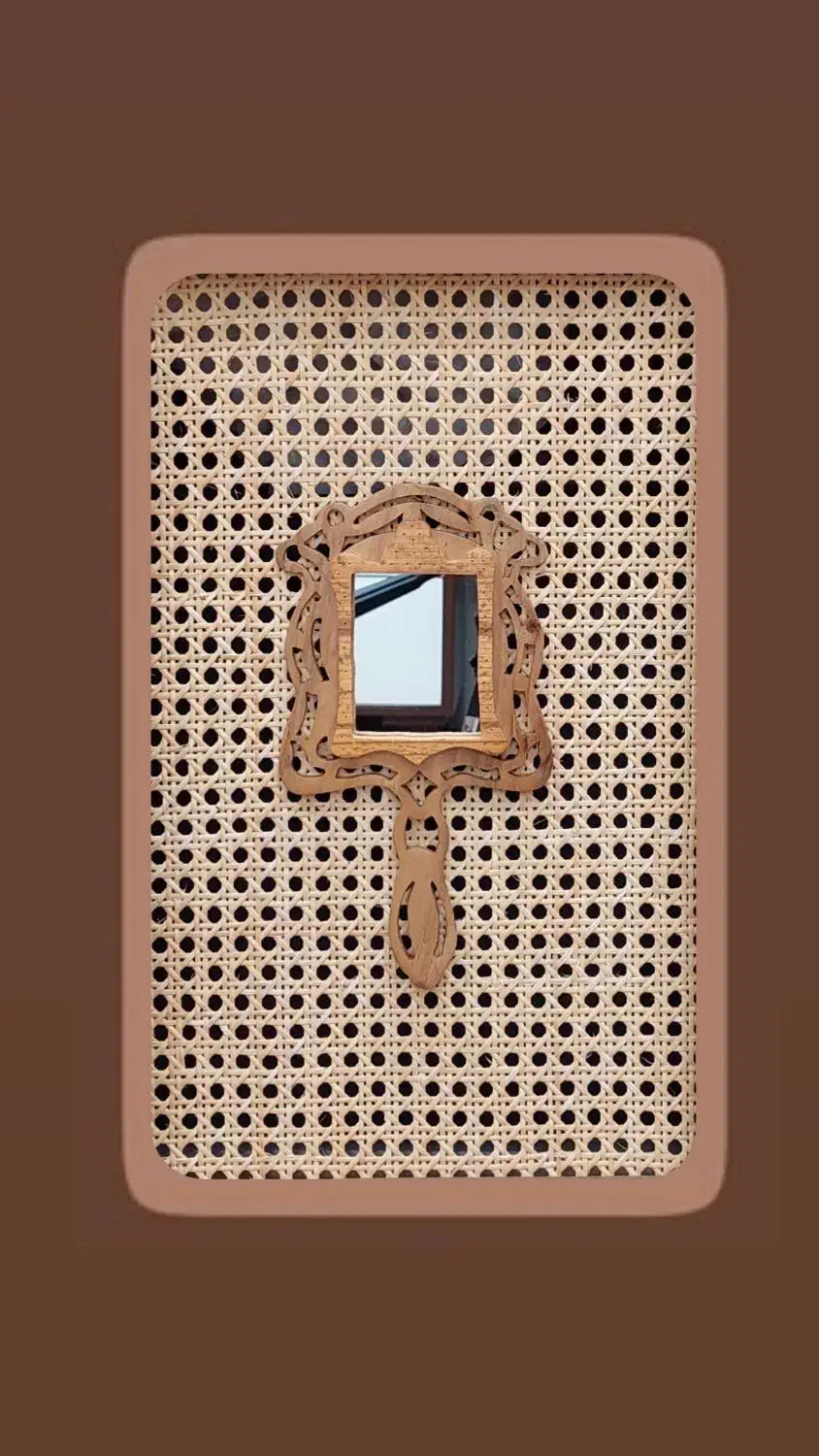 آینه دستی|آینه|قم, شهرک قدس|دیوار