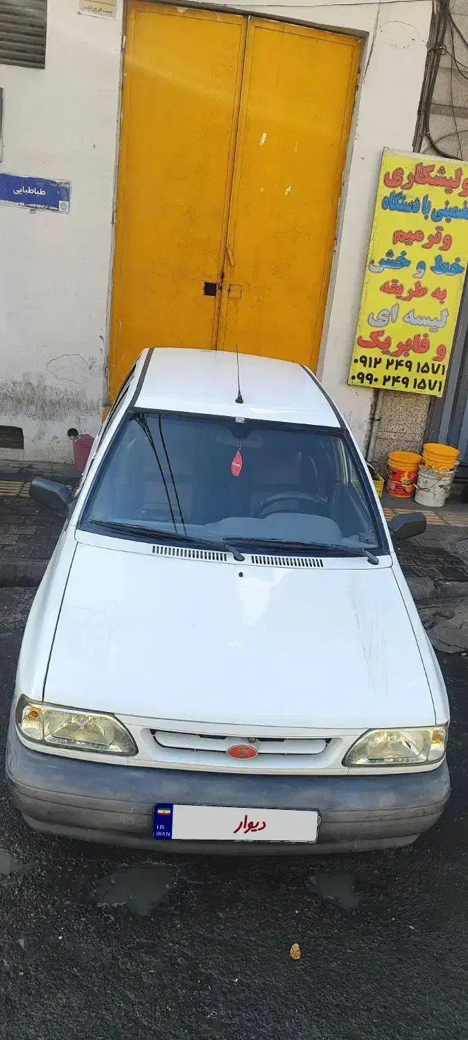 پراید sx مدل ۹۰ سفید|خودرو سواری و وانت|تهران, شوش (باغ آذری)|دیوار