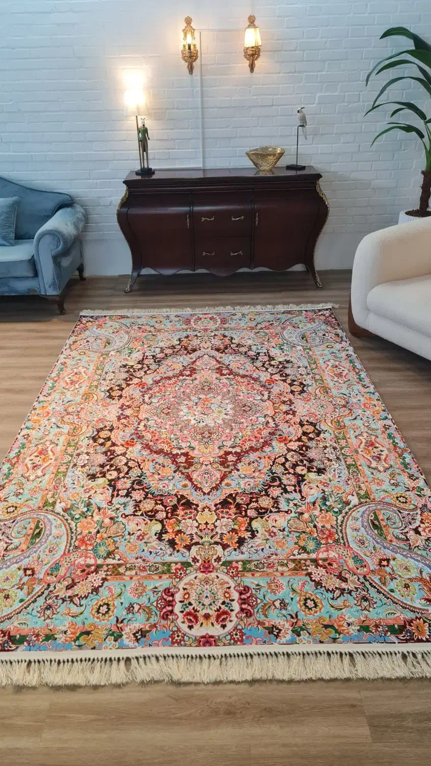 فرشینه وروفرشی کشدار  مخمل شانل|فرش|سبزوار, پاسداران|دیوار