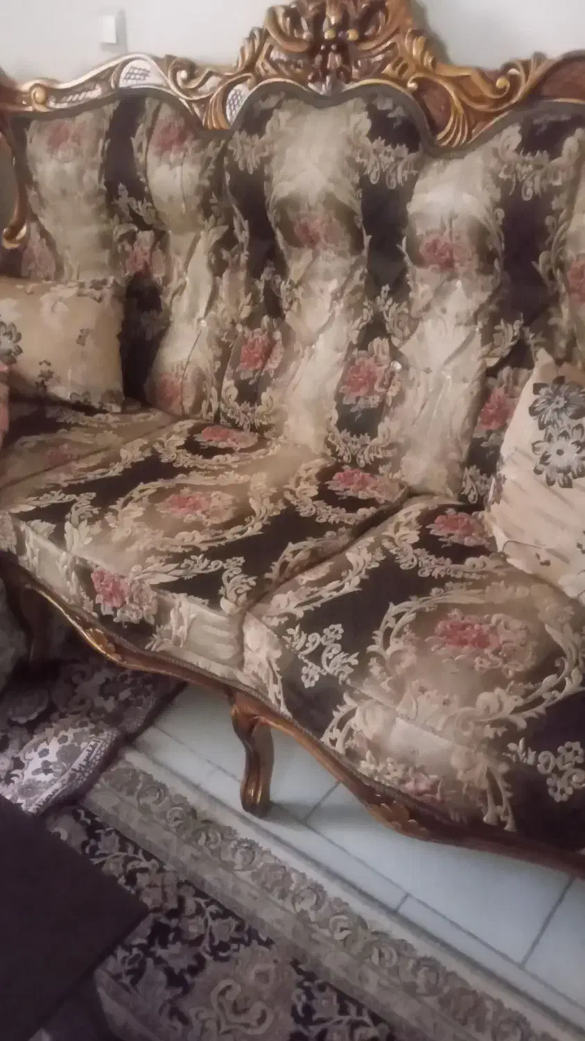 مبل سلطنتی|مبلمان خانگی و میز عسلی|صفادشت, |دیوار