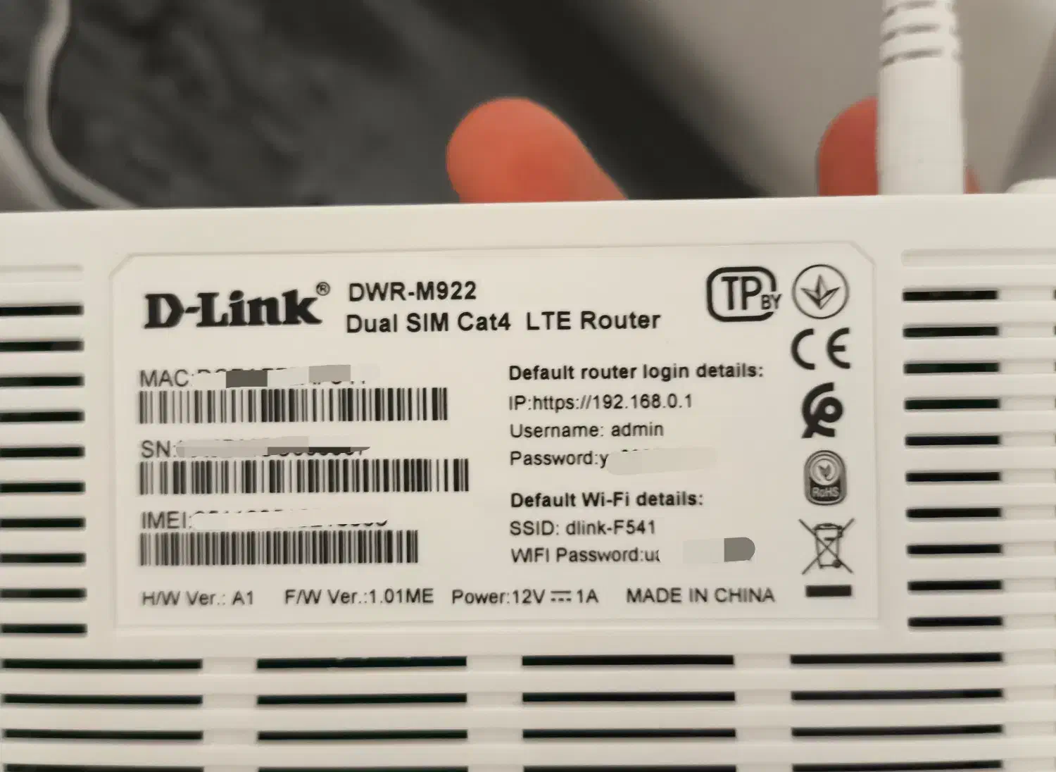 مودم دو سیم کارته دی لینک DWR M922|مودم و تجهیزات شبکه|شاهرود, |دیوار