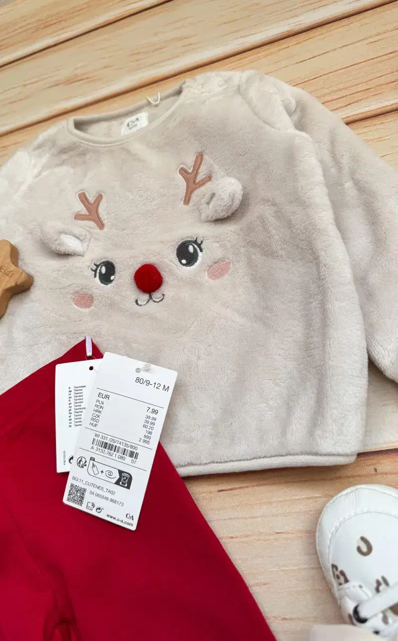 ست تدی و لگ طرح کریسمس|کفش و لباس بچه|شیراز, لاله|دیوار