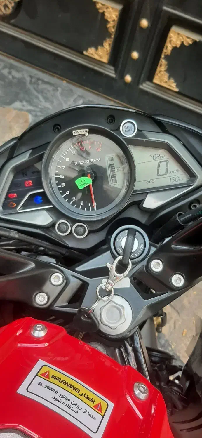 ان اس ۱۶۰ مدل ۴۰۲ صفر|موتورسیکلت|تهران, دبستان|دیوار