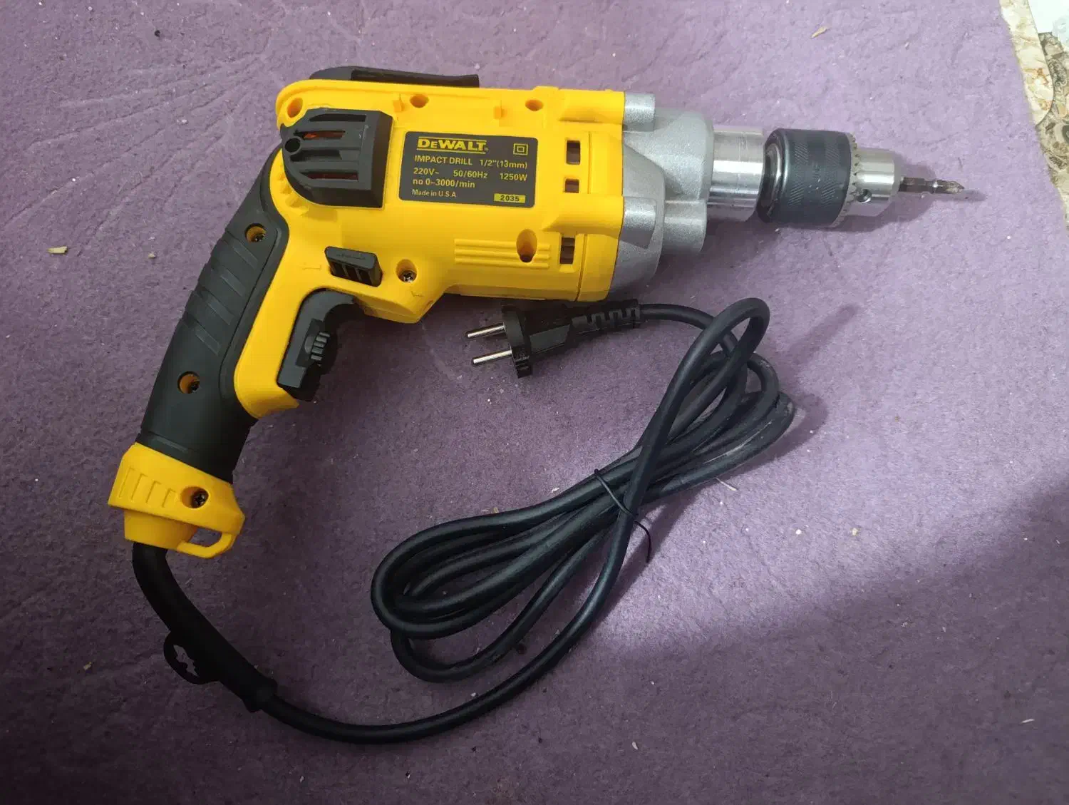 دریل چکشی دیوالت مدل 2035|ابزارآلات|شیراز, کوشک میدان|دیوار