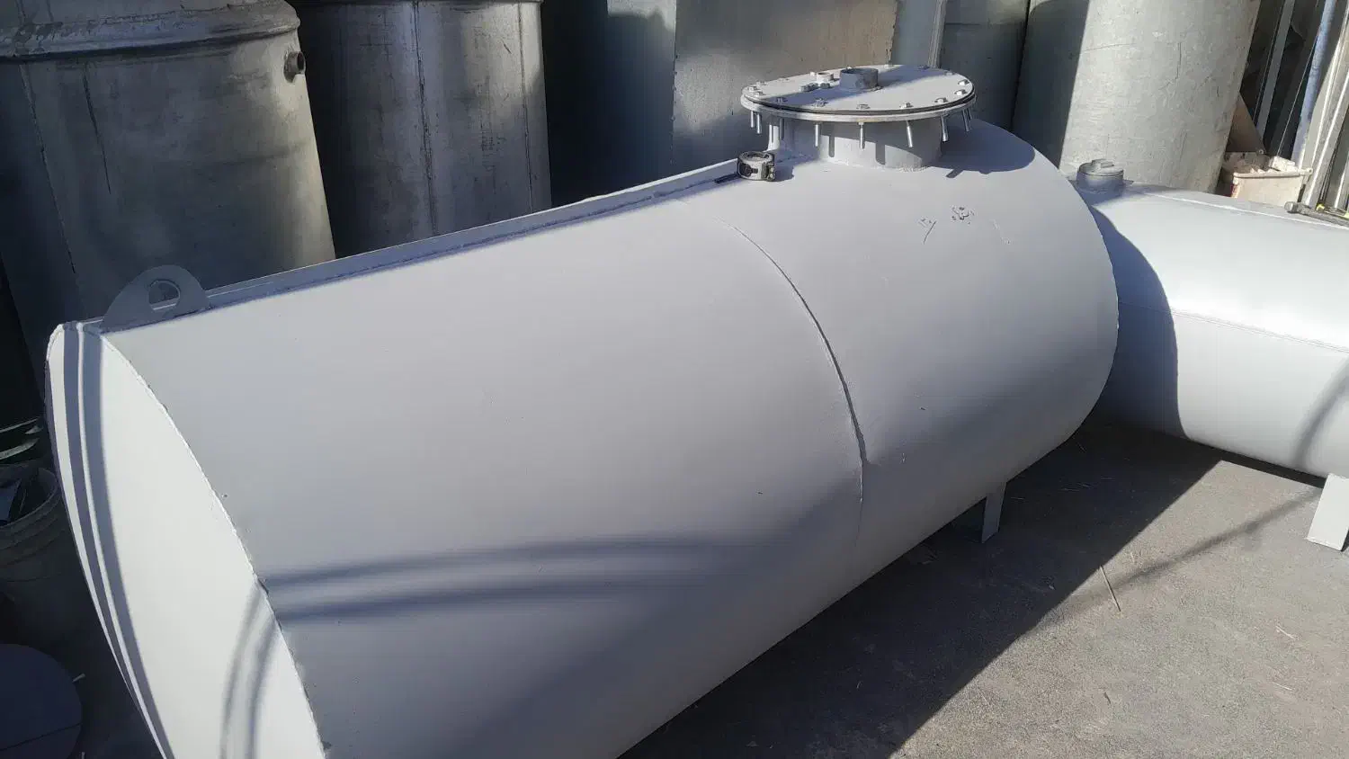 تانکر آب گالوانیزه مخزن گازوئیل منبع فلزی|مصالح و تجهیزات ساختمان|کرج, اتمسفر|دیوار