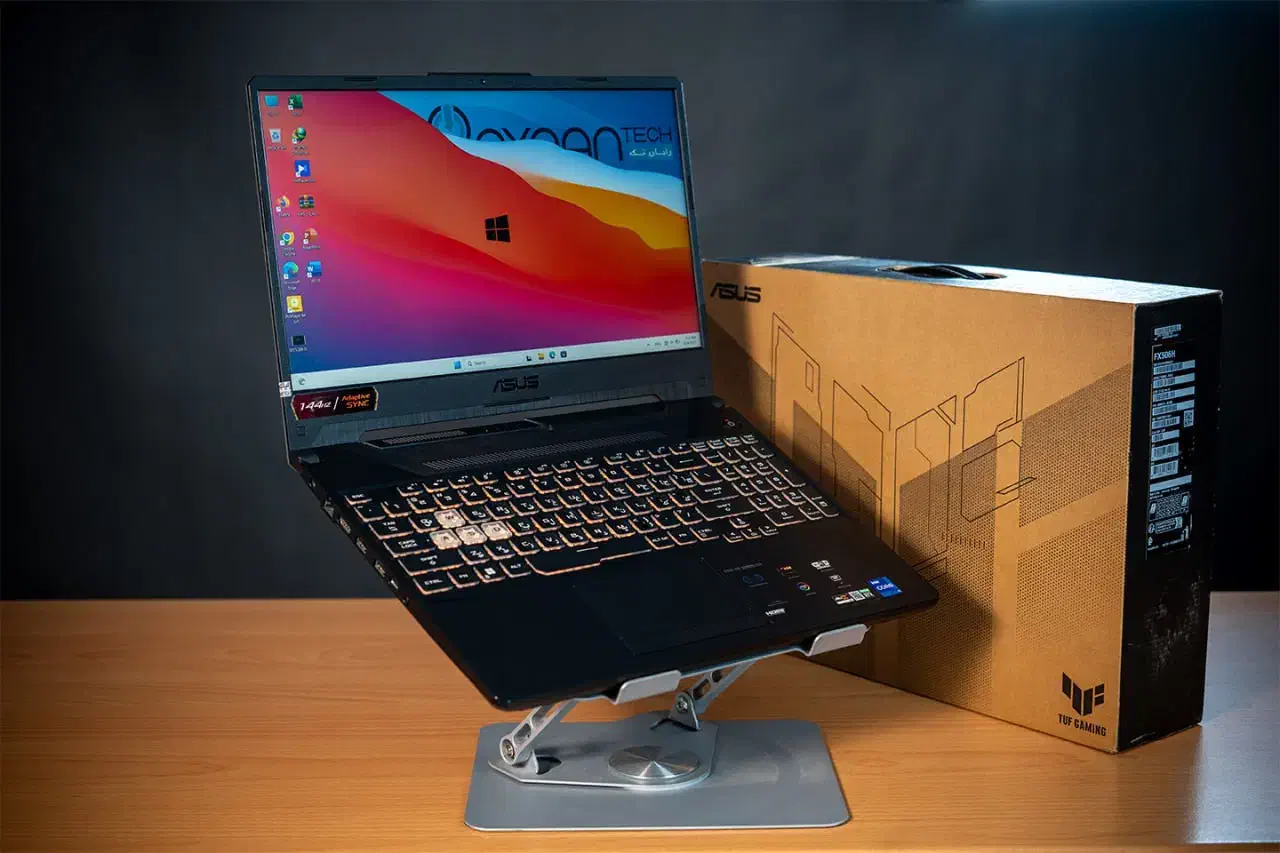 لپتاپ گیمینگASUS TUF با i7 و RTX3050TI و حافظه 1TB|رایانه همراه|یزد, |دیوار