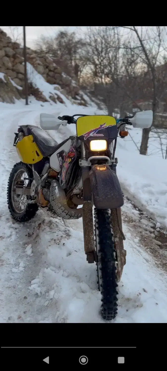 هوندا crm250|موتورسیکلت|کرمانشاه, |دیوار