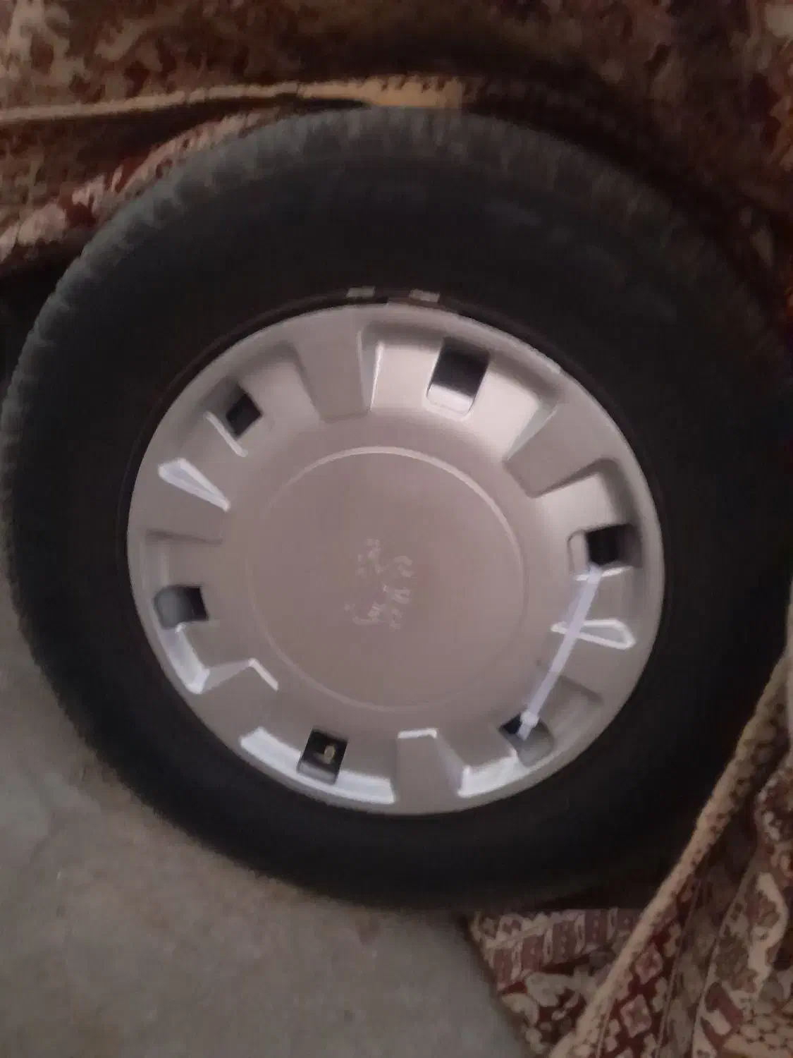 رینگ معمولی ۴ عدد با قالپاق|قطعات یدکی و لوازم جانبی|اردل, |دیوار