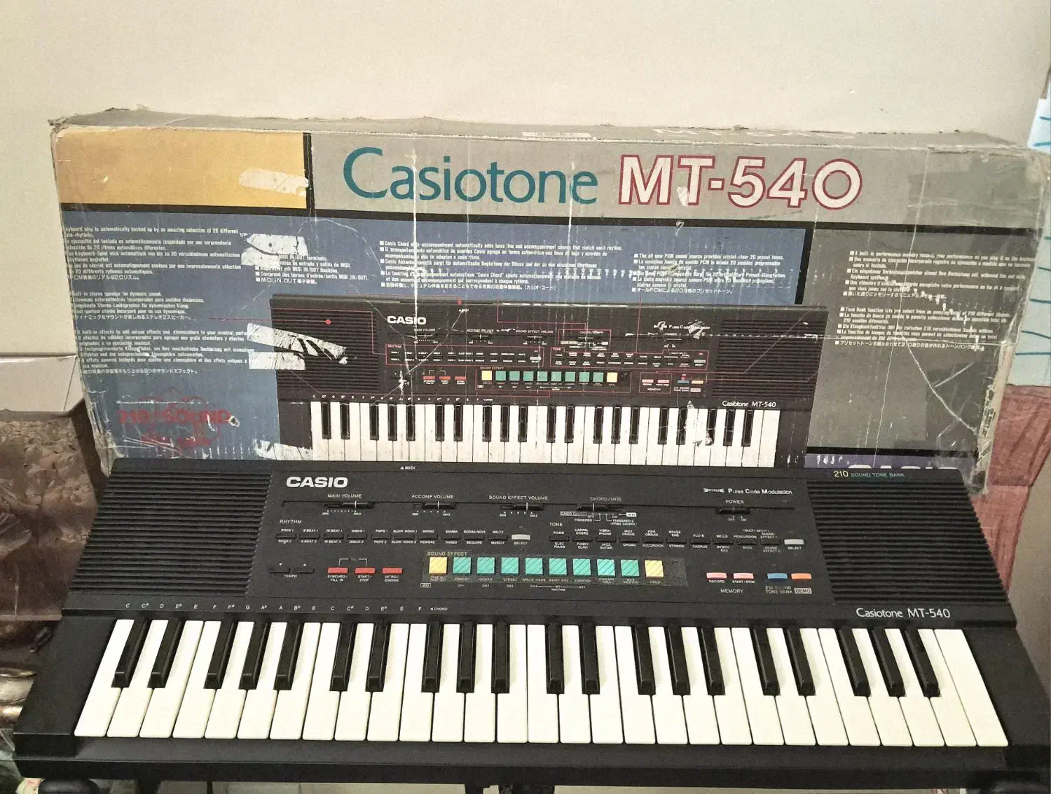 CASIO MT 540|پیانو، کیبورد، آکاردئون|شیراز, شهرک ایثار|دیوار