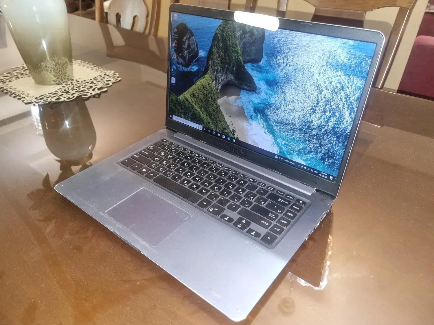 لپتاپ VivoBook X510UQR ایسوس تمیز با جعبه|رایانه همراه|تهران, شهرک چیتگر|دیوار