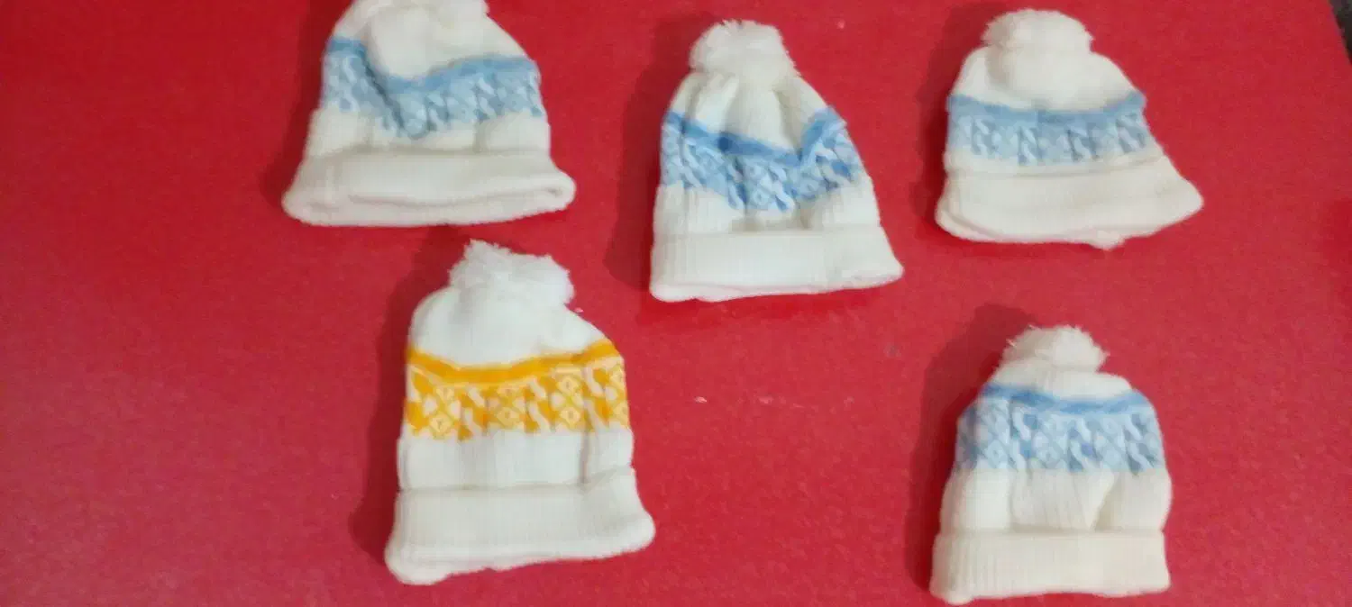 کلاه بافتنی نوزادی|کفش و لباس بچه|نظرآباد, مسکن مهر نظرآباد|دیوار