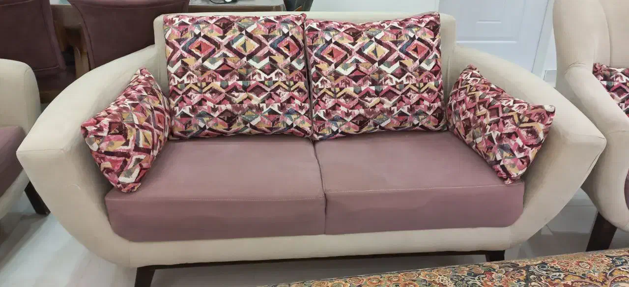 مبل ۷ نفره طرح لبخند|مبلمان خانگی و میز عسلی|املش, |دیوار