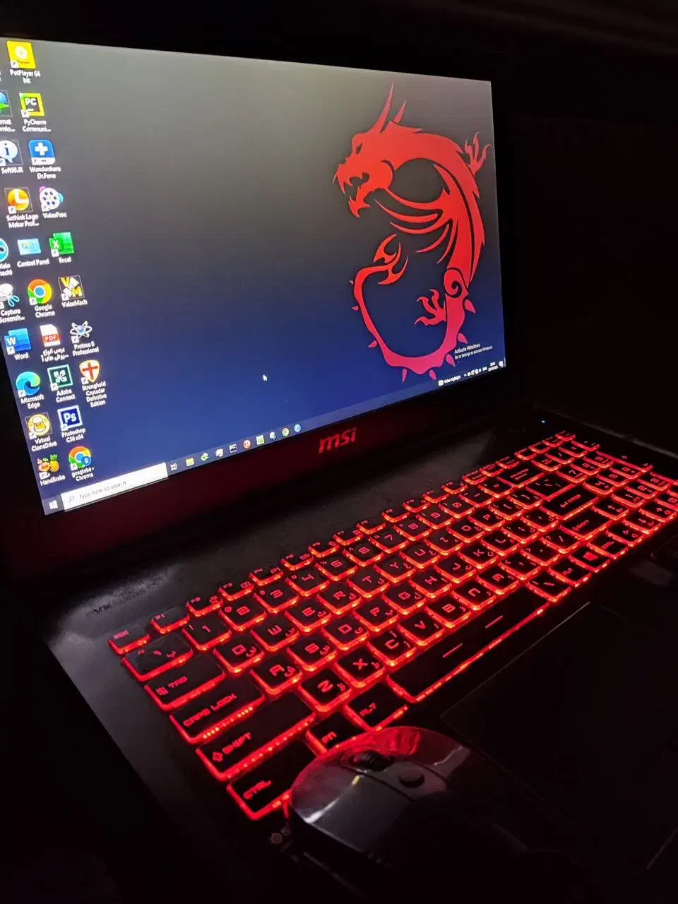 لپتاپ گیمینگ msi|رایانه همراه|بوشهر, |دیوار