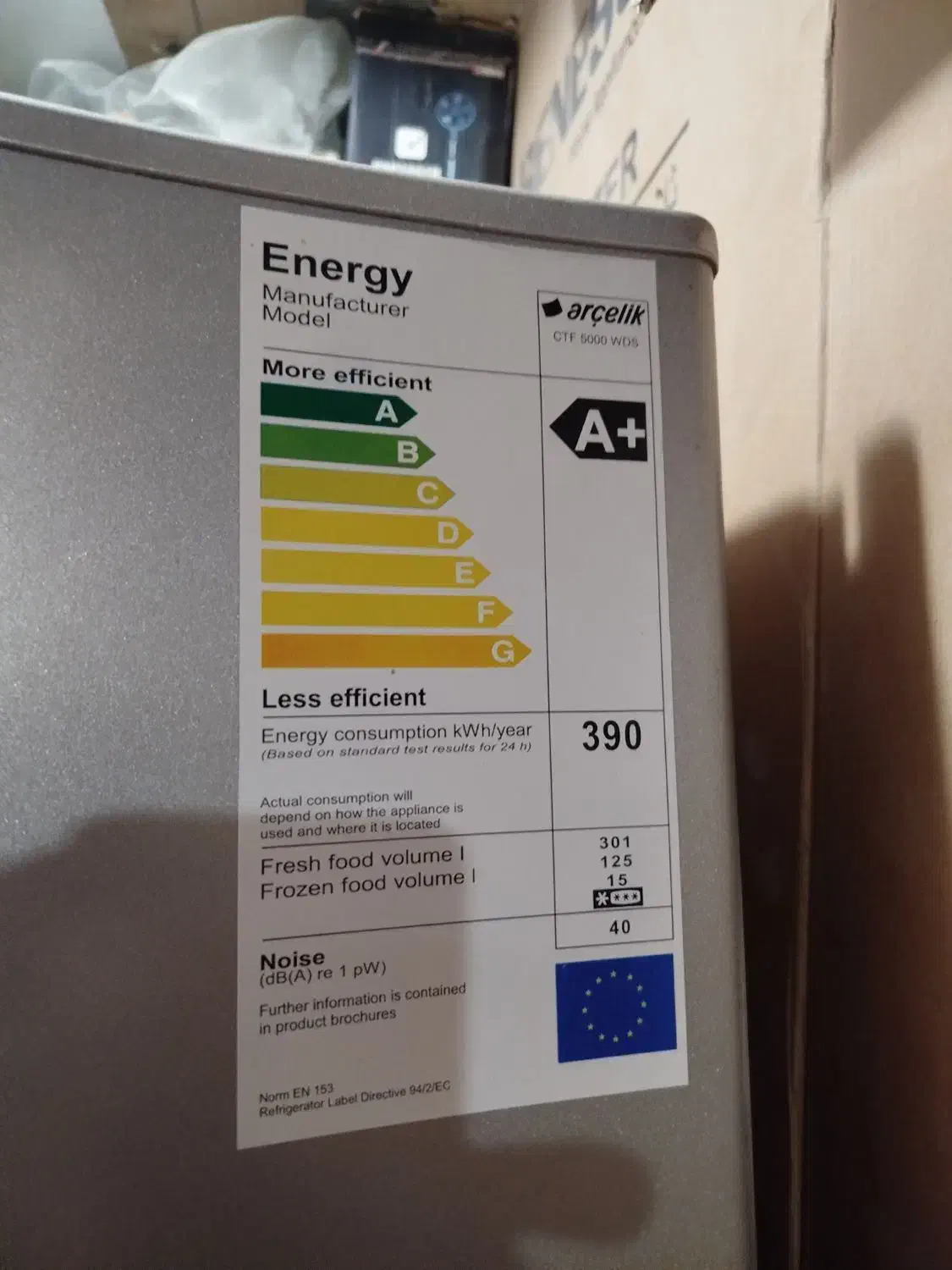 یخچال فریزر ارچلیک 15فوت|یخچال و فریزر|مهاجران, |دیوار