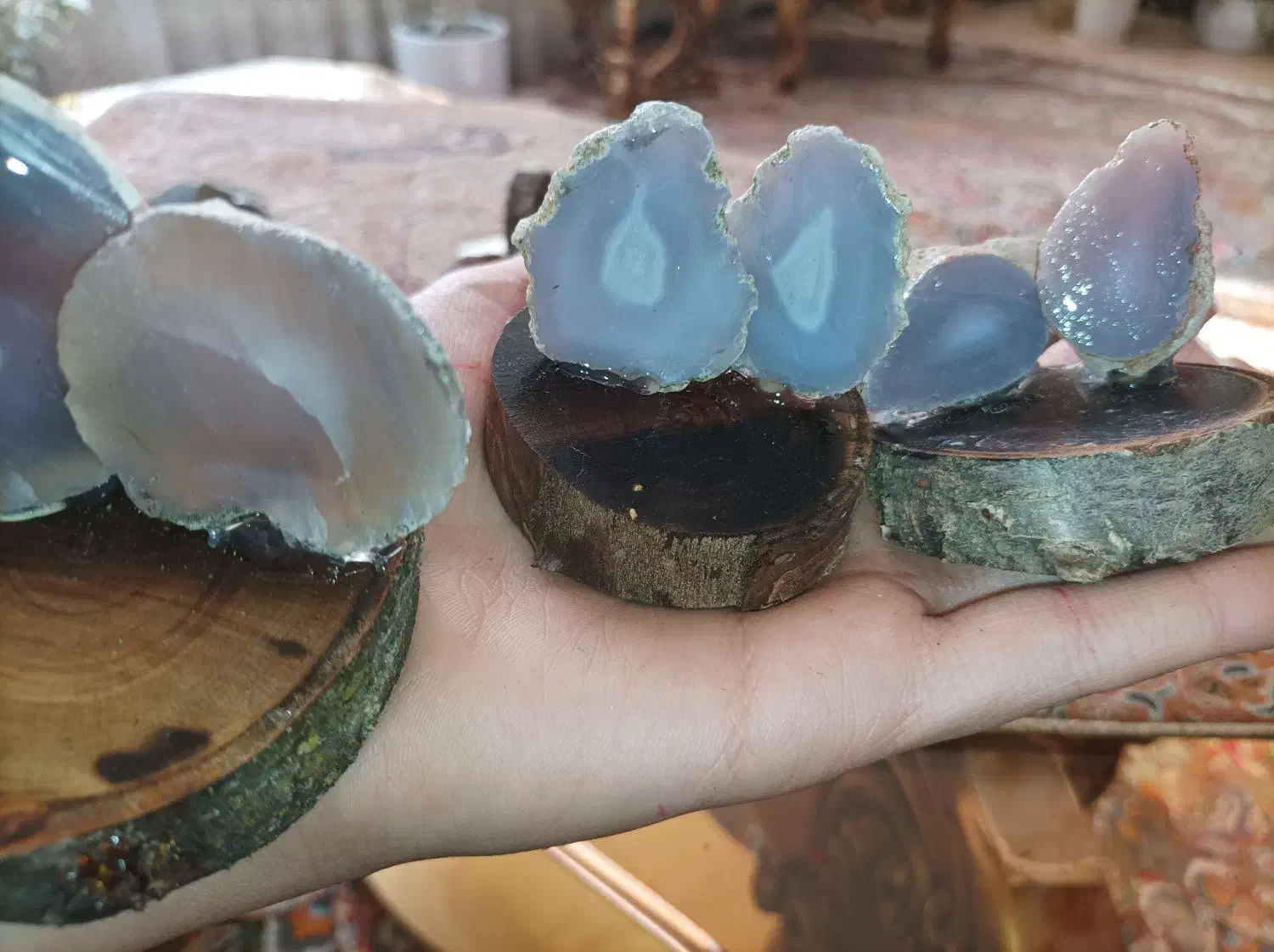 سنگ عقیق سلیمانی و کبود معاوضه با...|کلکسیون اشیاء عتیقه|محمدشهر, محمدشهر|دیوار