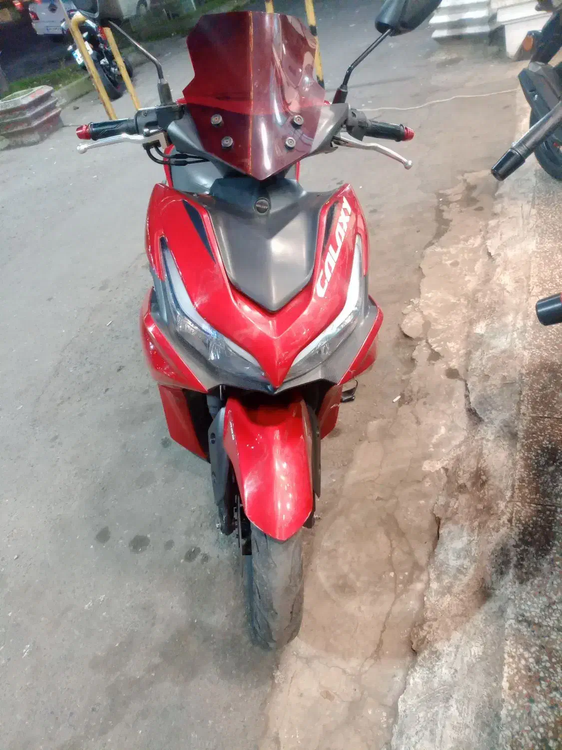 ایروکس 150|موتورسیکلت|رشت, منظریه|دیوار