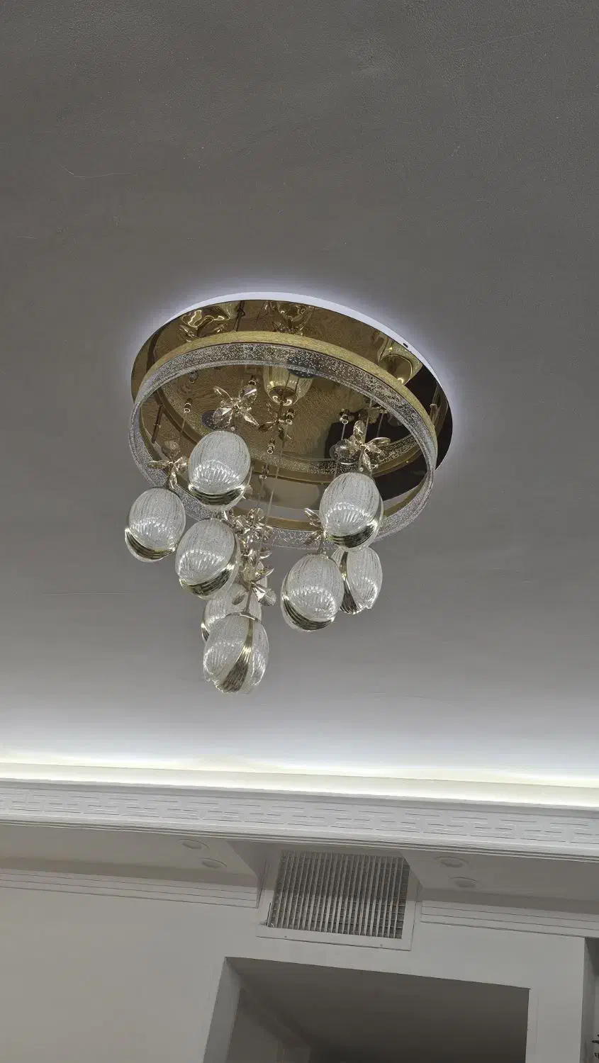 لوستر نو شیک|لوستر و چراغ آویز|یزد, |دیوار