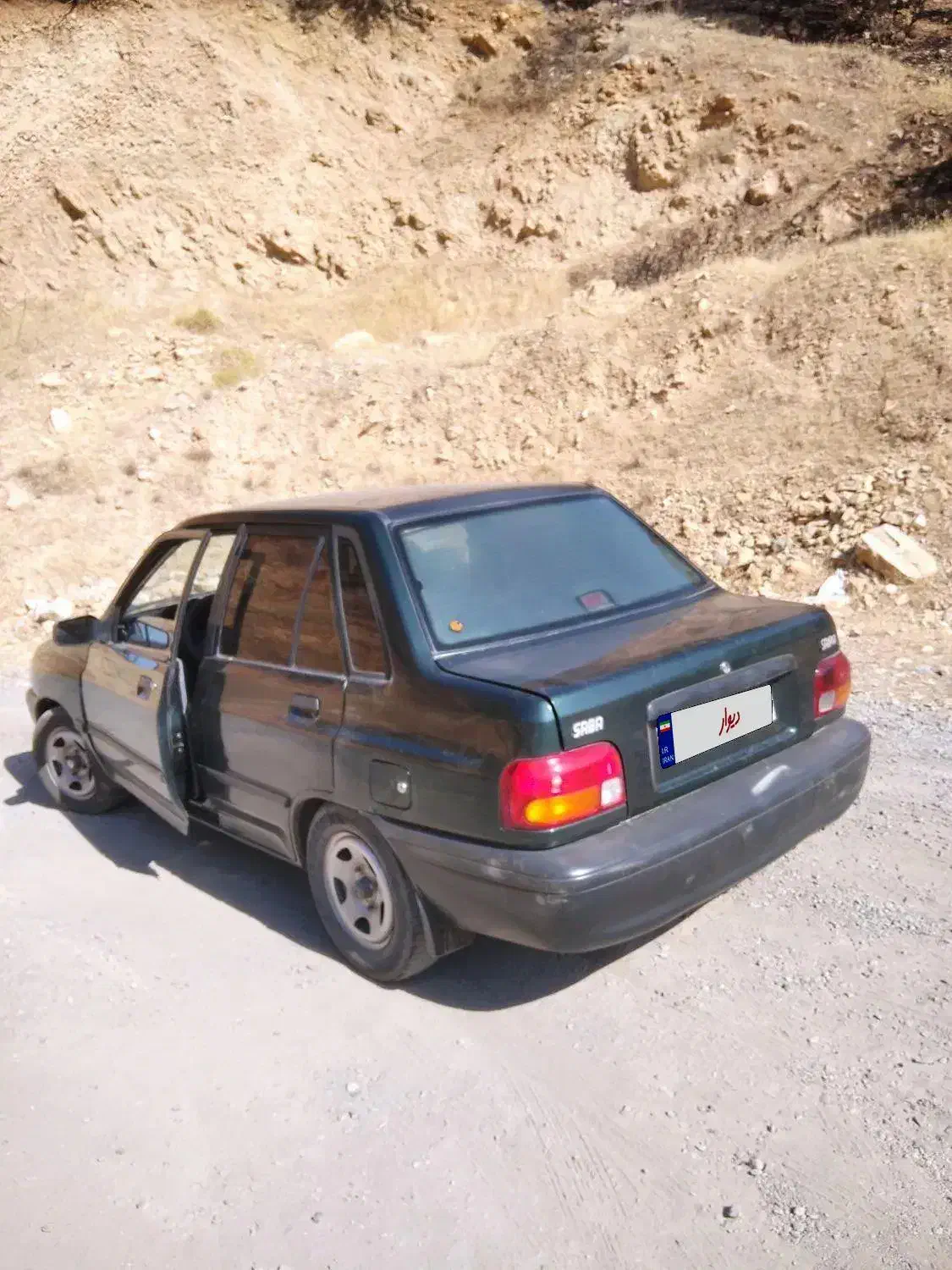 پراید84سبز متالیک|خودرو سواری و وانت|پاوه, |دیوار