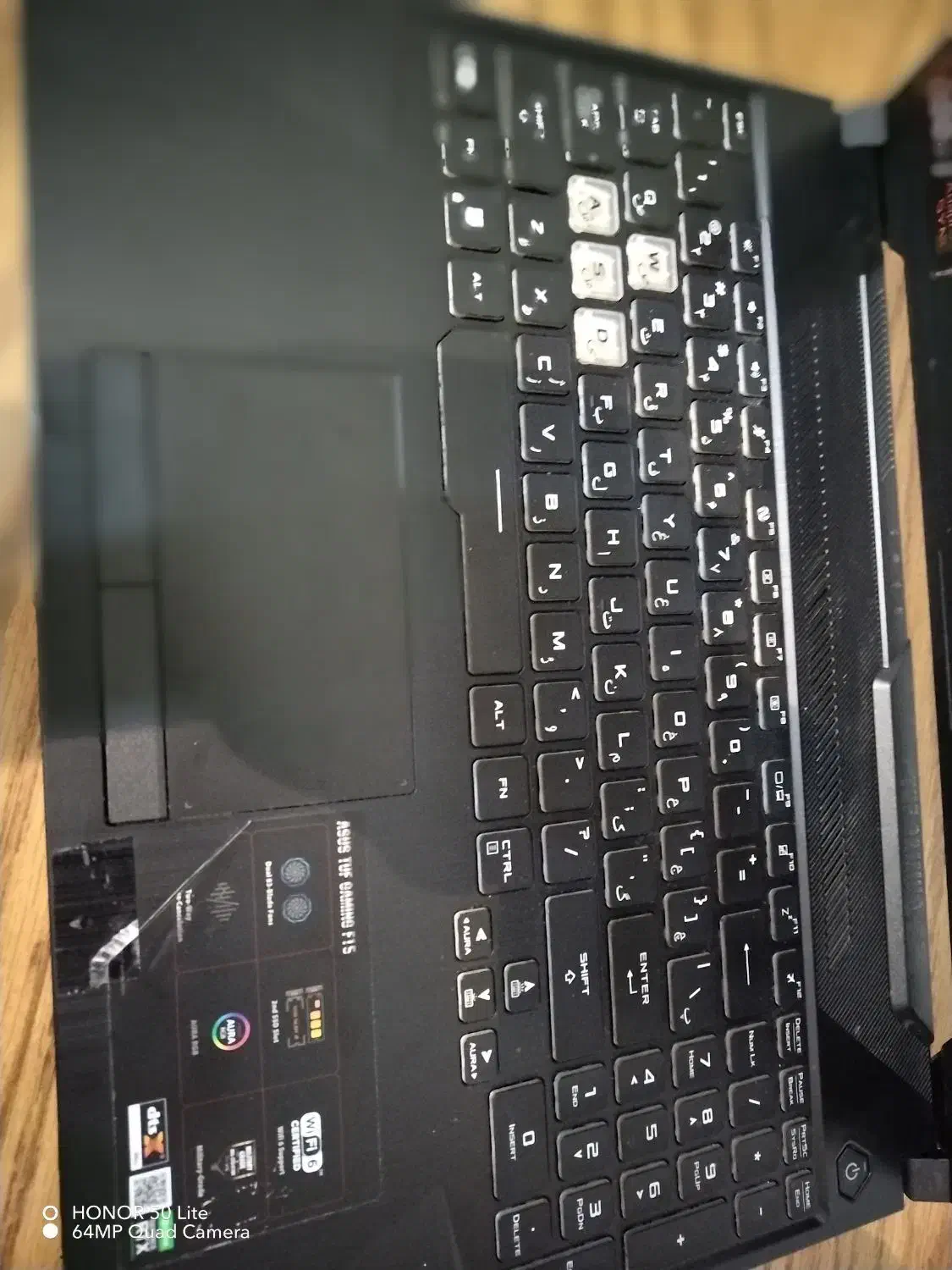 لپتاپ Asus tuf gaming|رایانه همراه|اصفهان, برازنده|دیوار