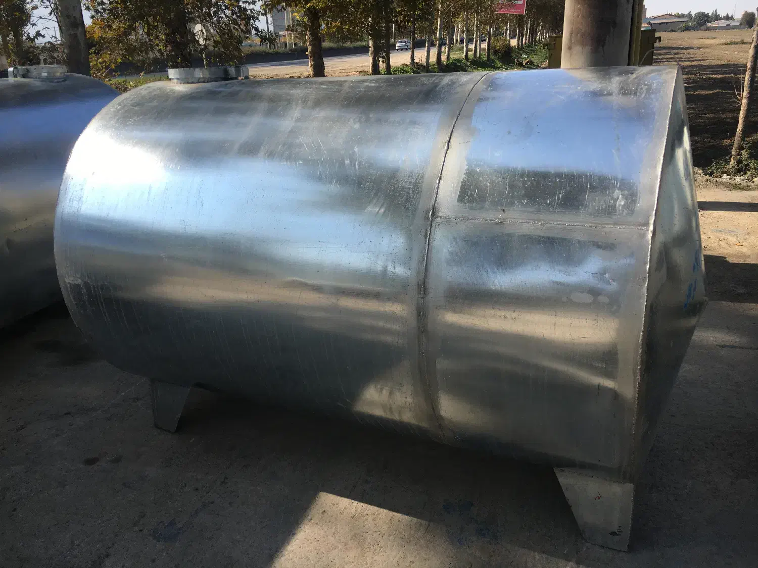 تانکر 4000 لیتری گالوانیزه مناسب آب و سوخت|مصالح و تجهیزات ساختمان|گرگان, |دیوار