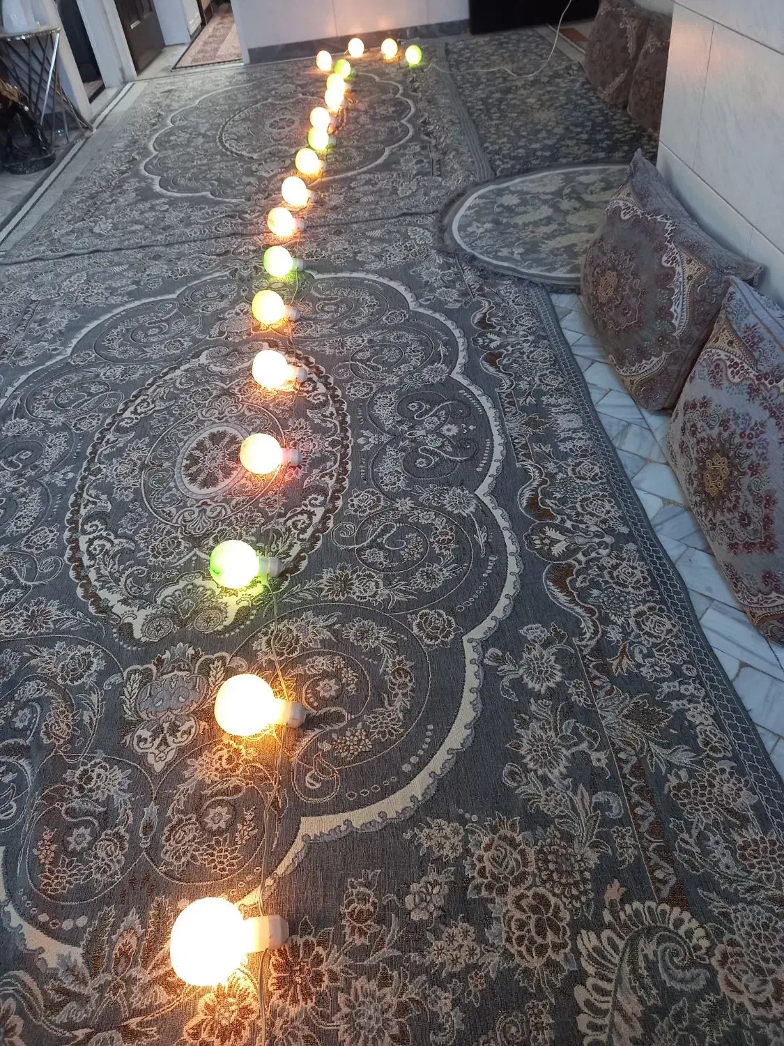 ریسه چراغونی|ریسه و چراغ تزئینی|اراک, |دیوار