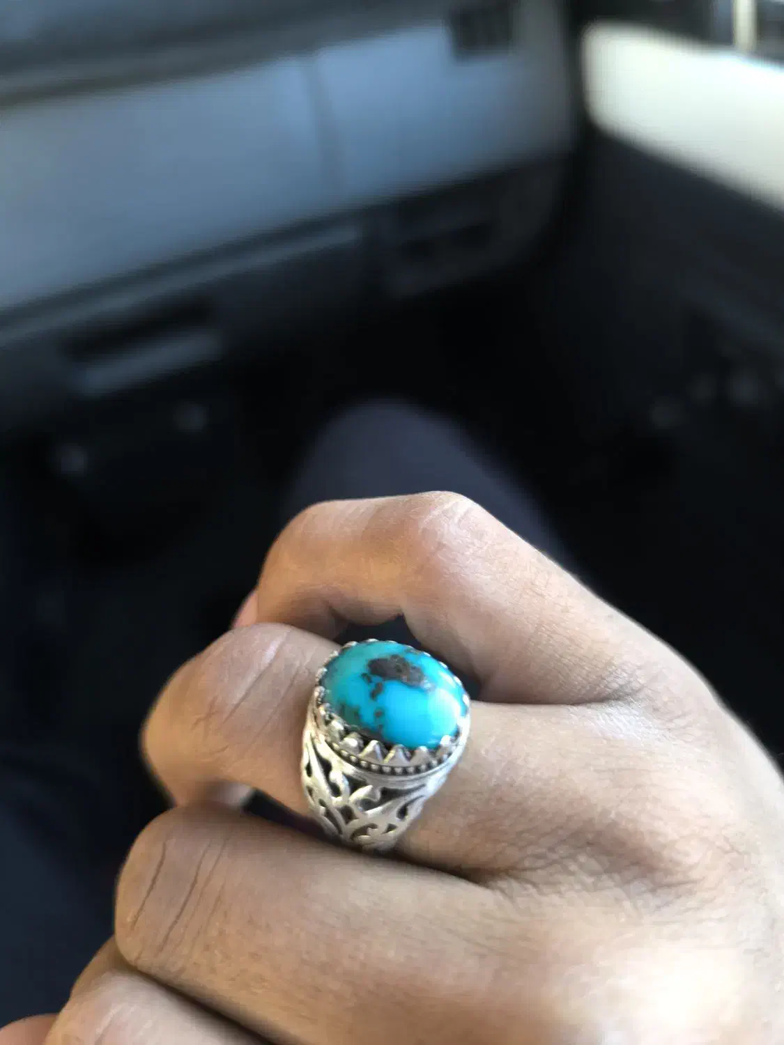 انگشتر فیروزه اصل نیشابور|جواهرات|قائن, |دیوار