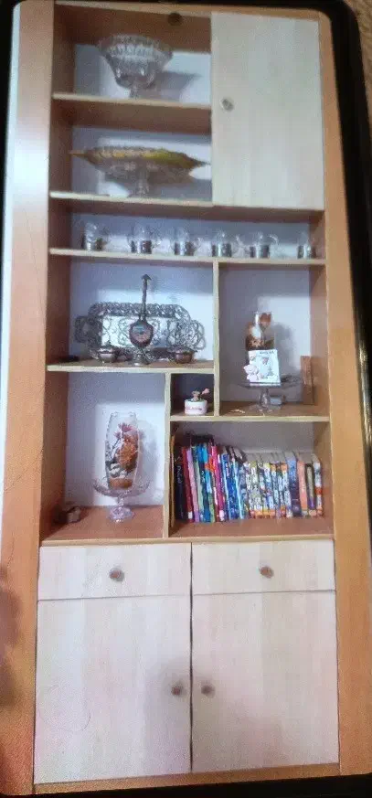 کتابخانه یا کمد دیواری|کتابخانه، شلف، قفسه‌های دیواری|گرگان, |دیوار