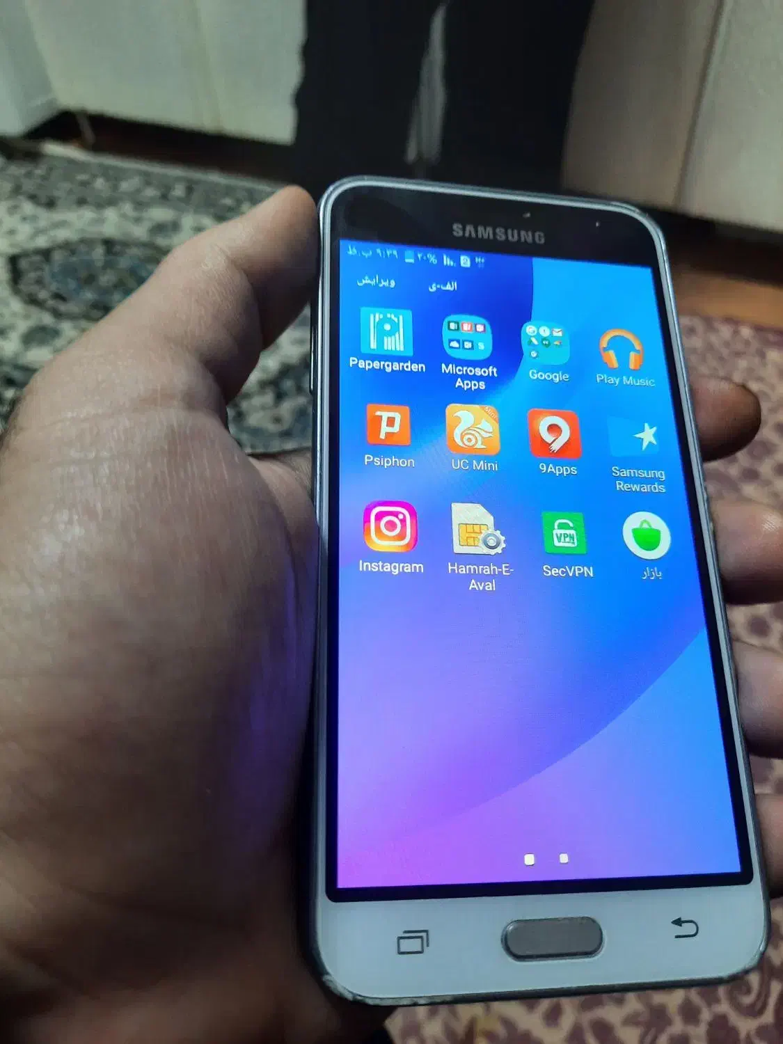 گوشی سامسونگ خیلی سالم|موبایل|شهریار, شهرک نماز (دینار آباد)|دیوار